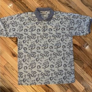 Vintage Bugle Boy Men’s Size Medium Polo Tee